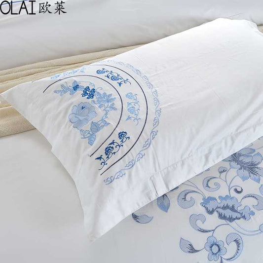 سرير أسرة مفردة فاخرة مجموعات فندقية فاخرة غطاء سرير Popular single bed linen sets hotel linen bed cover
