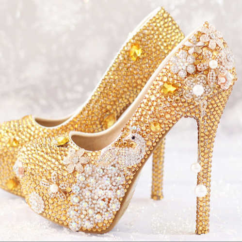 High quality women's wedding heels 