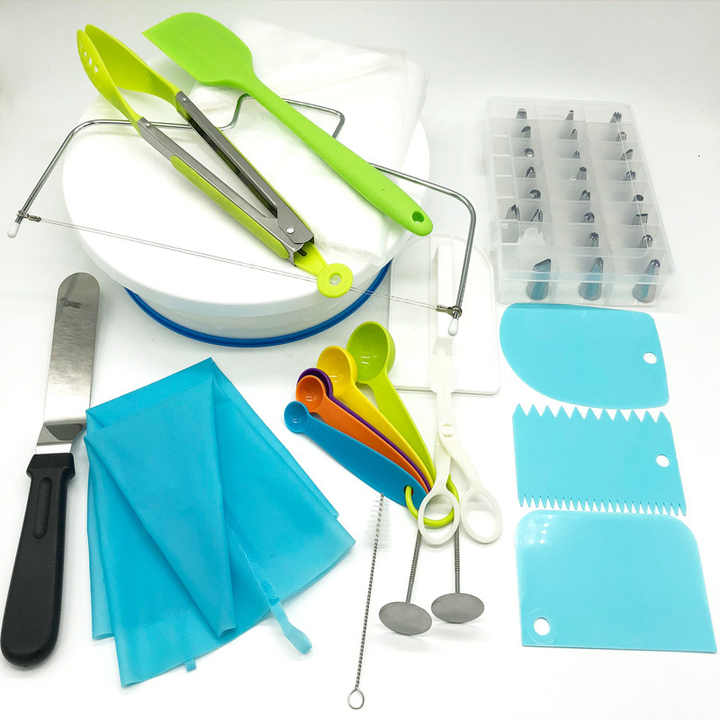 Silicone Kids Baking Set Cake 