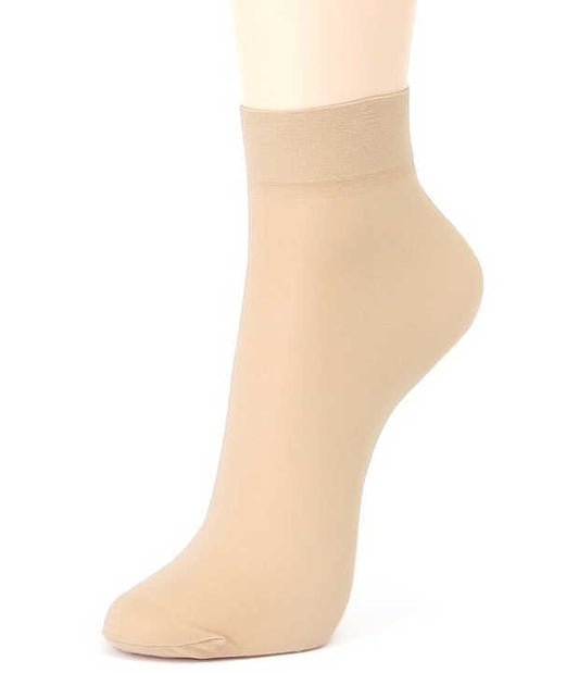 جوارب بطول الكاحل - شفافه