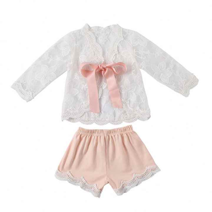 Clothing Set Cute Baby Girl Summer-مجموعة ملابس أطفال
