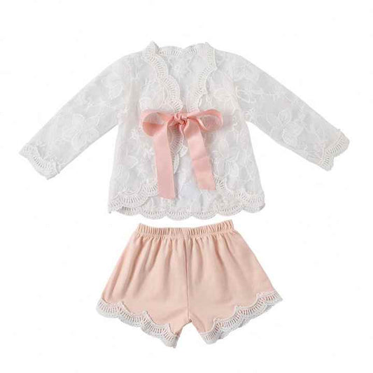 Clothing Set Cute Baby Girl Summer-مجموعة ملابس أطفال
