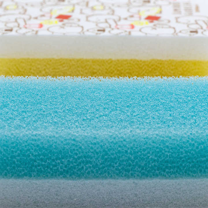 Dish Washing Sponge Non-woven Prin-إسفنجة غسيل