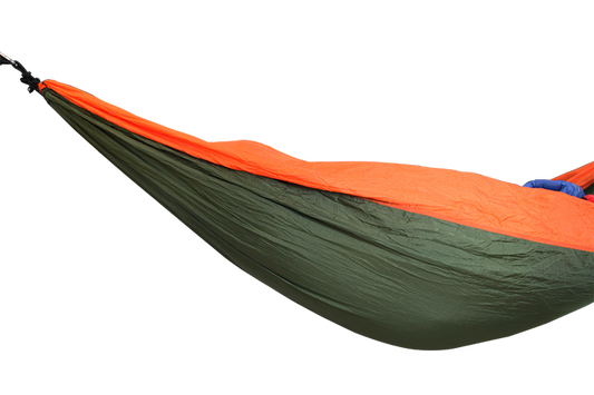 أرجوحة تخييم خارجية متينة محمولة مزدوجة . Durable Portable Double Outdoor Camping Hammock
