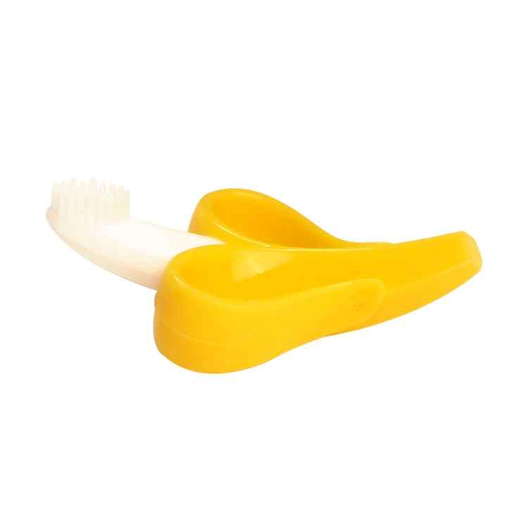 Food Grade Silicone Baby Feeding Set Bib + Suction Bowl + Spoon + Baby Toothbrush + Baby Plate Green 