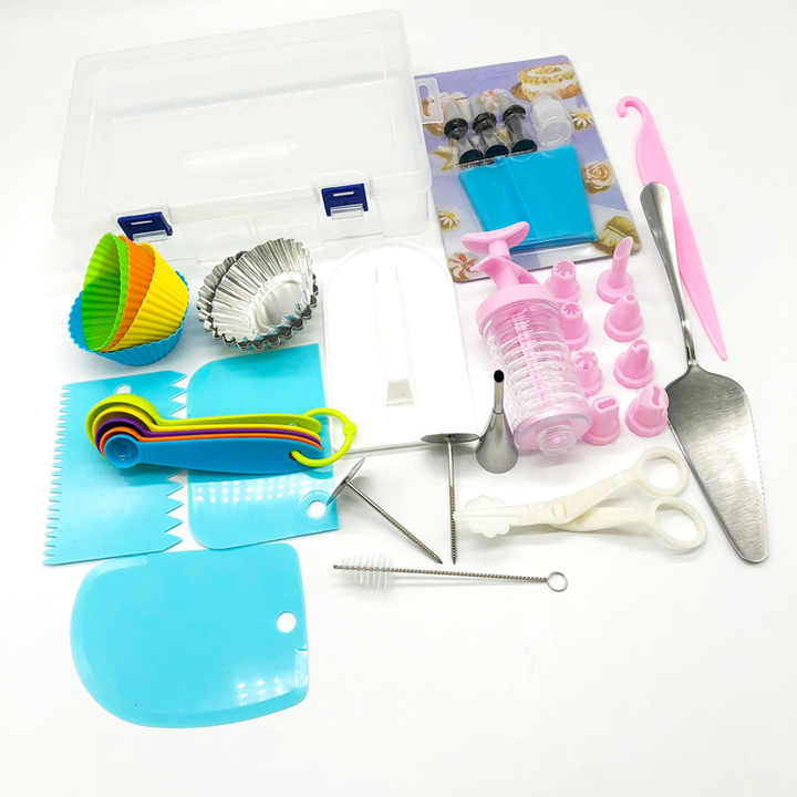 Silicone Kids Baking Set Cake 