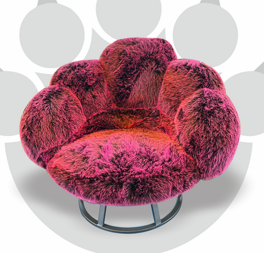 Bear claw swivel chair 