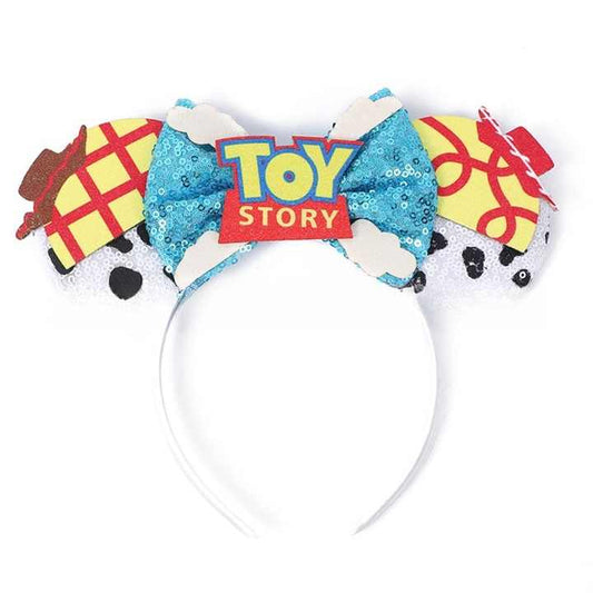 Hair Accessories: Attractive Hair Band with Sequin Bow 