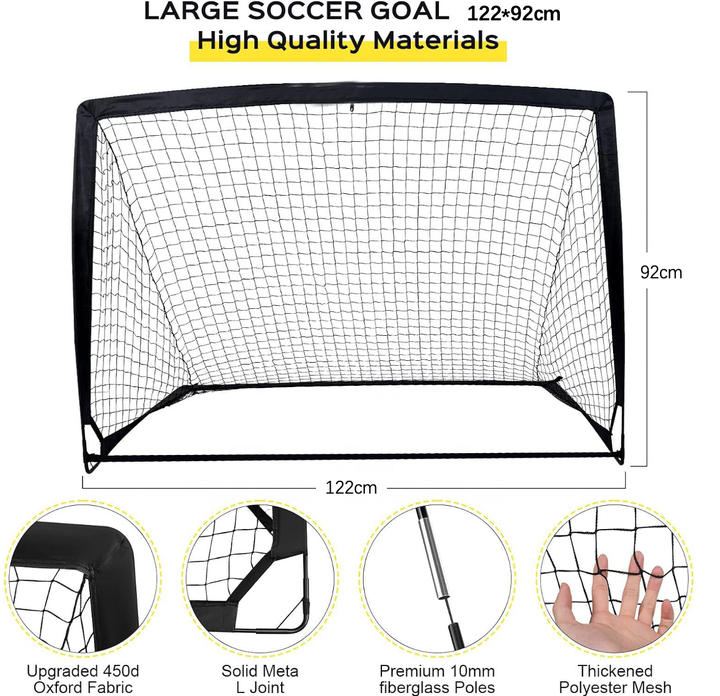 Outdoor games football goal 