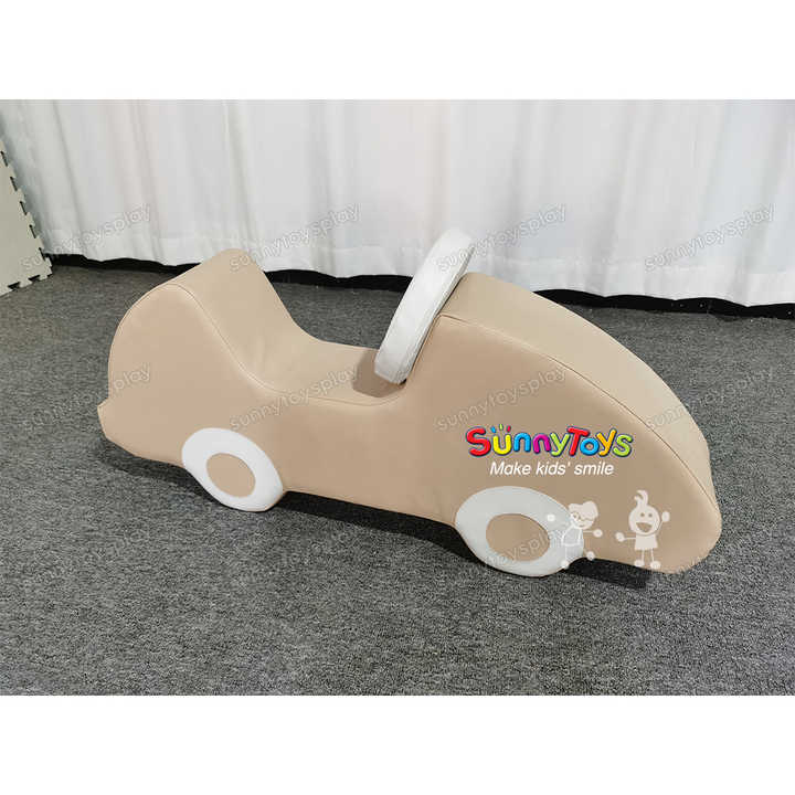Beige Indoor Baby Playground Soft Play Set Sponge Material Bare For Soft Play البيج داخلي ملعب الطفل مجموعة اللعب الناعمة مادة الإسفنج عارية للعب لينة
