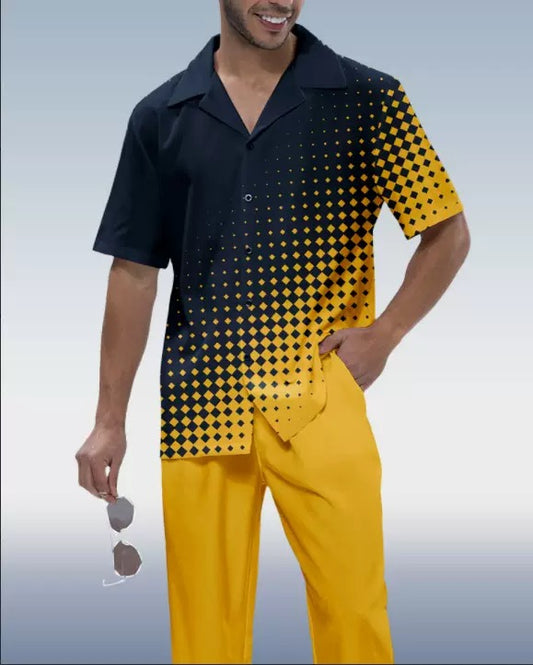 طقم ملابس خروج صيفية من القطن