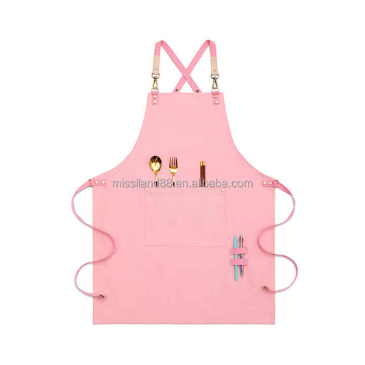 Kitchen Apron Custom Logo Mens-مئزر مطبخ بشعار