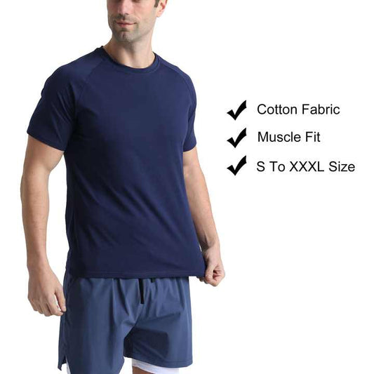 Men's Cotton Sports T-Shirt