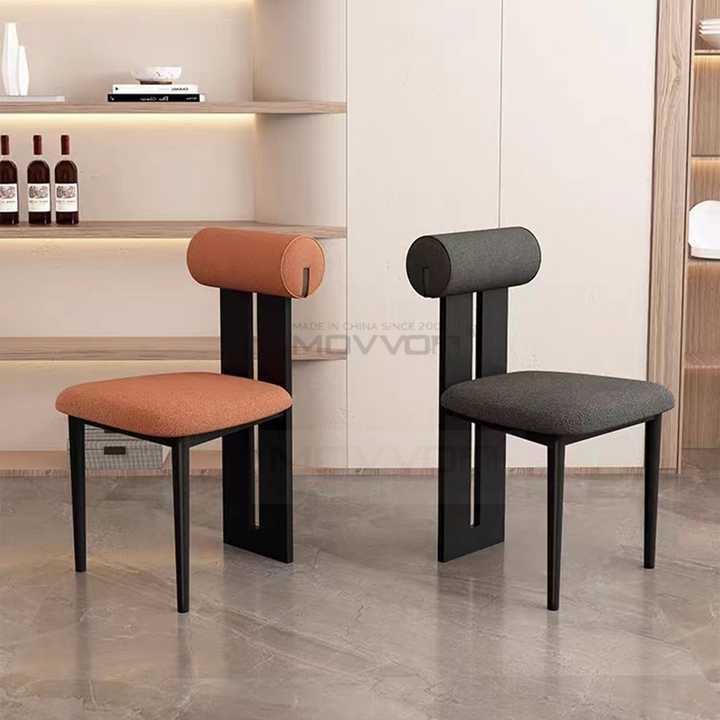 Modern Minimalist Solid -كرسي طعام خشبي