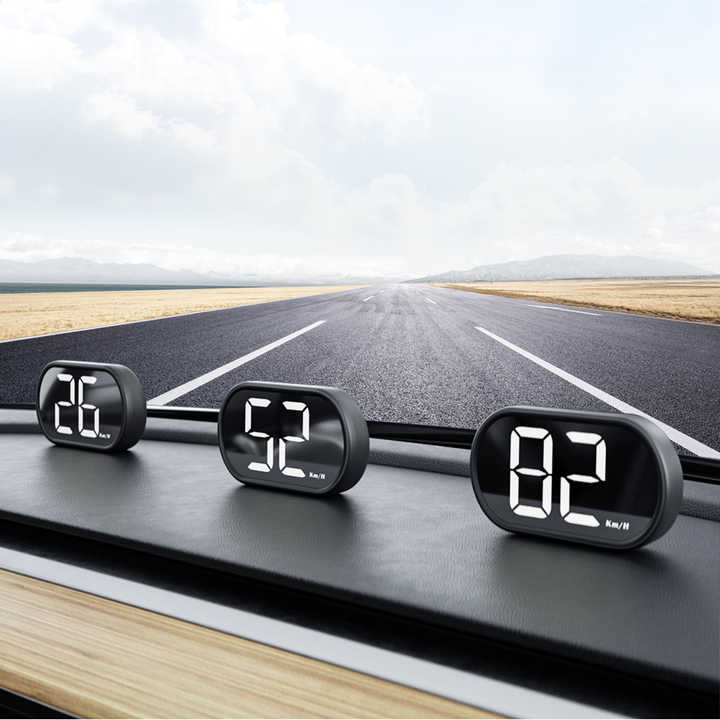 New Universal Car HUD X2 Plug and Play GPS HUD Head 