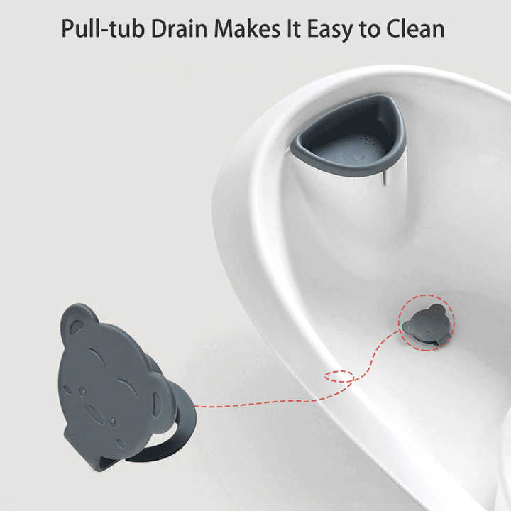 Kids Collapsible Bathtub -حوض استحمام قابل للطي