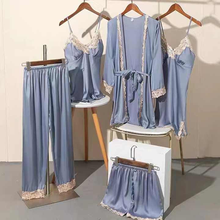 Women's satin pajama set