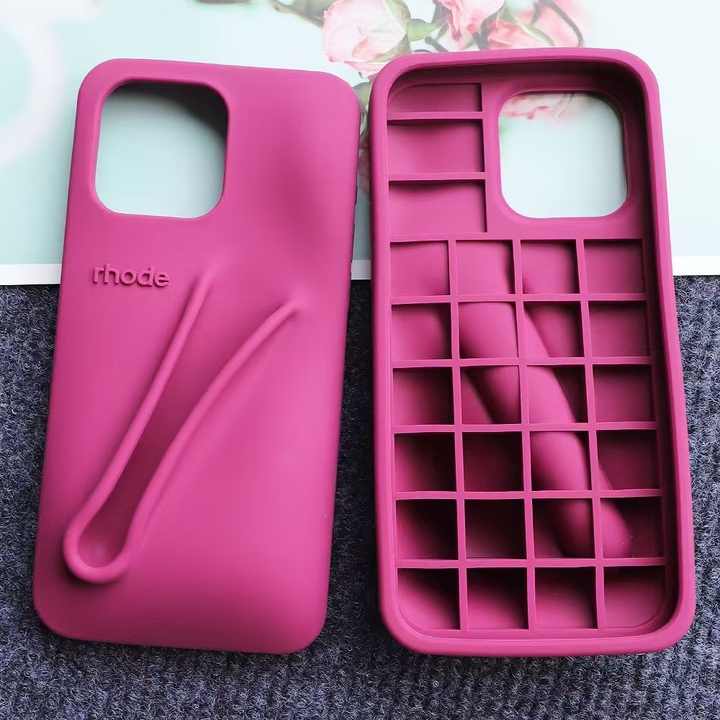 Rode Hayley Makeup Friendly Lipstick with Logo Lip Gloss Box for iPhone 11 12 13 14 15 16 Pro Max 