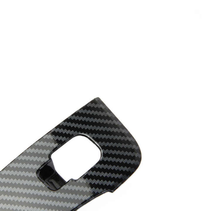 اكسسوارات السيارات 2021 ألياف الكربون الداخلية  . Car Accessories 2021 Carbon Fiber Interior Door Handle