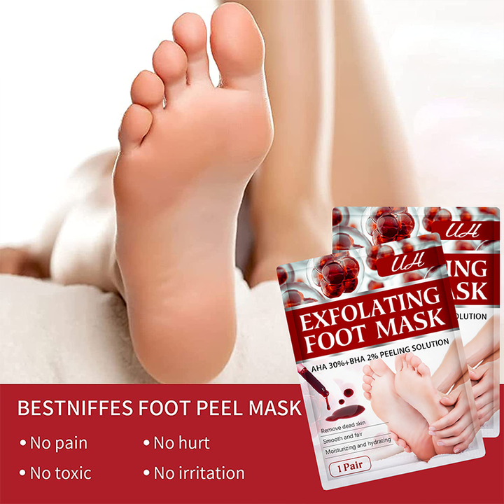 Remove Dead Skin and Calluses Exfoliating Peeling Foot Mask 