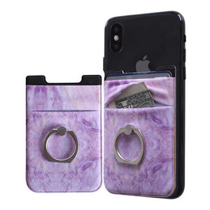 3M Phone Card Holder with Cell Phone Ring Wallet Stick 