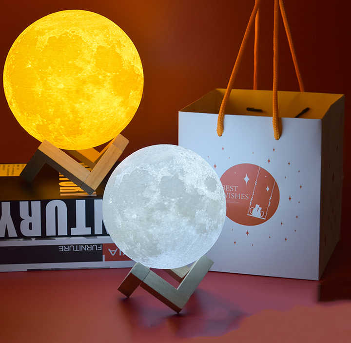 3D Moon LED Light 