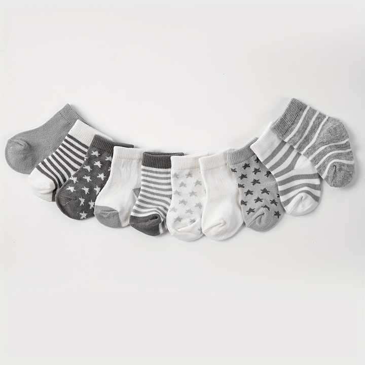 0-3 6-12 Months Boy Baby Socks- جوارب أطفال أولاد حديثي الولادة