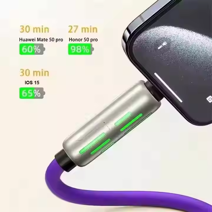 Ultra-fast charging cable 