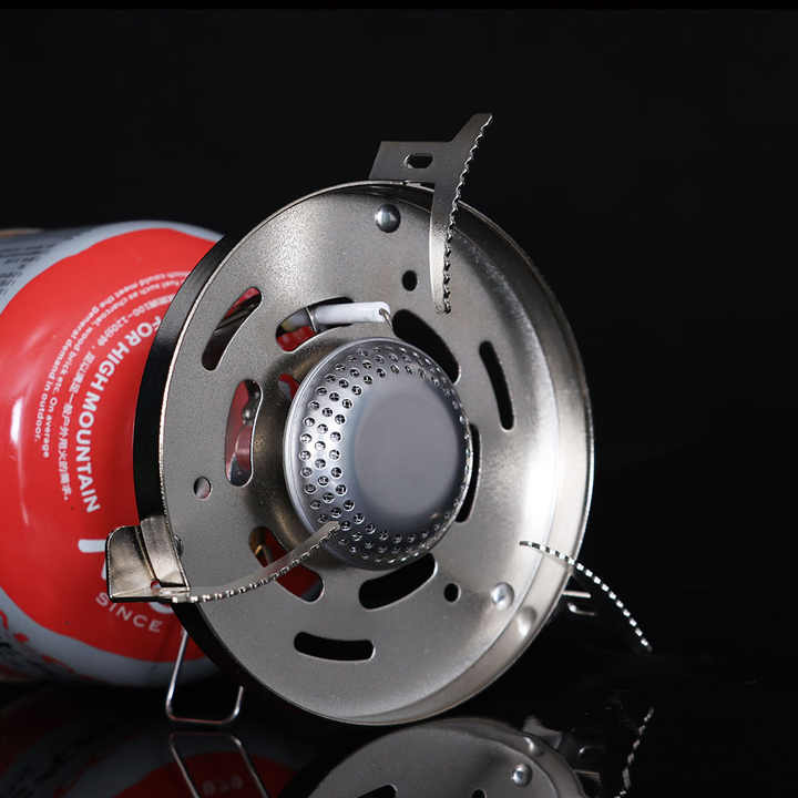 Folding Steel Camping Gas Stove Accessory, 