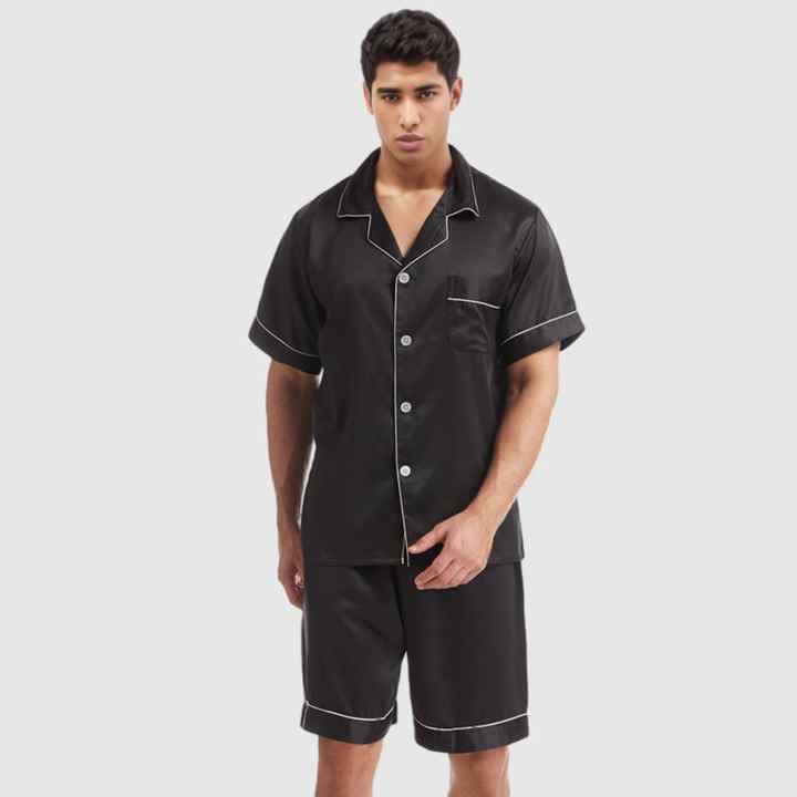 Men's short-sleeved sleepwear 