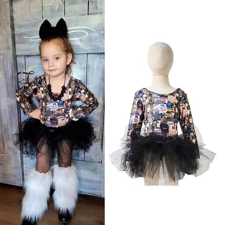 Easter Baby Girl Tutu Dress Tollder Tulle-فستان توتو للبنات