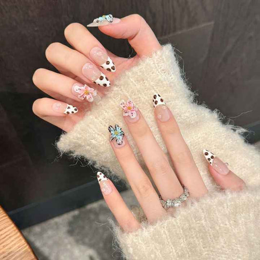 Almond nails - fingernails 