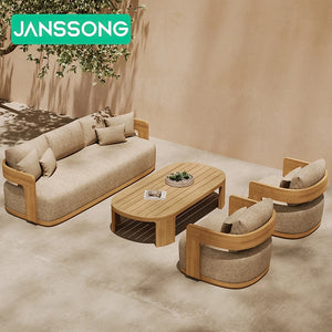 أريكة خارجية خشب