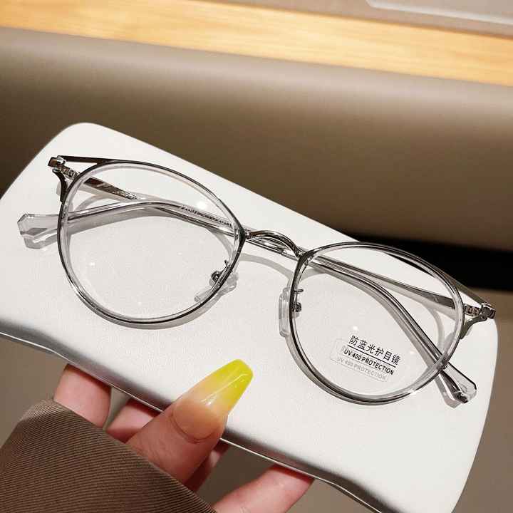New Arrival Fashion TR90 Eyeglasses Frame Luxury UV400 Anti Blue Light Computer Glasses Women Eyewear 