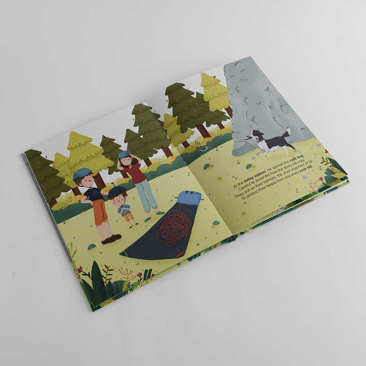 High Quality Hardcover Children's Book Printing 
