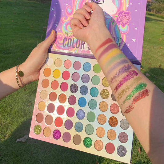 لوحة ظلال عيون براقة لوحة ظلال عيونPalette Large Eyeshadow Palette