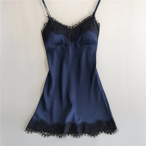 بيجامة ساتان-بدلات نوم نسائيه