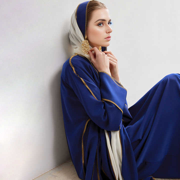 Comfortable colorful women's abayas 