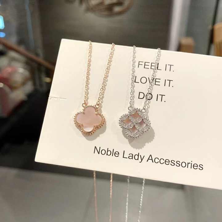 925 sterling silver four leaf shape 