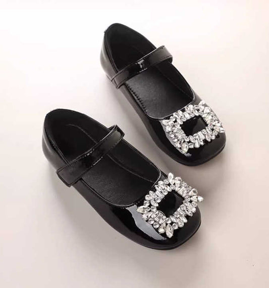 Girls Mary Jane Flat Shoes 