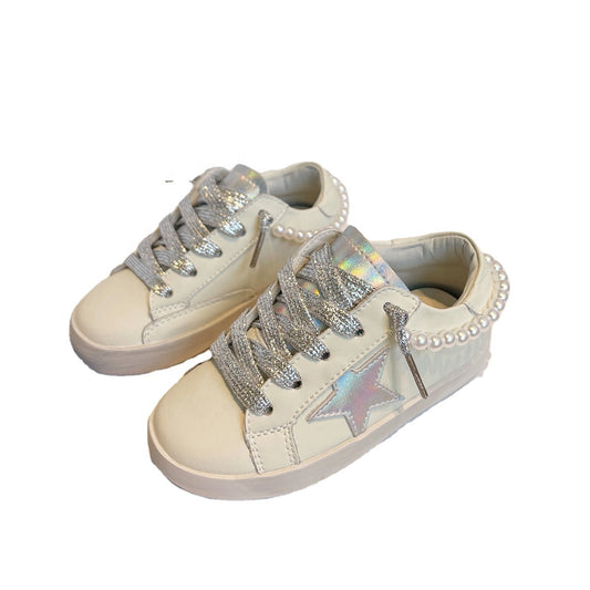 حذاء مسطح بنات جديد