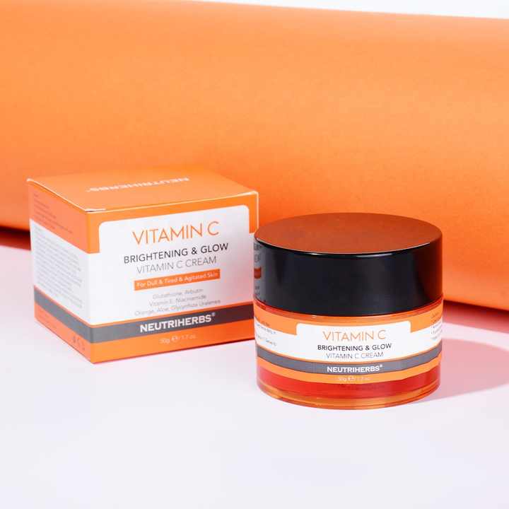 Vitamin C Collagen Cream for Dark Circles Organic Intensive Vitamin C Day &amp; Night Whitening Face Cream with Collagen 