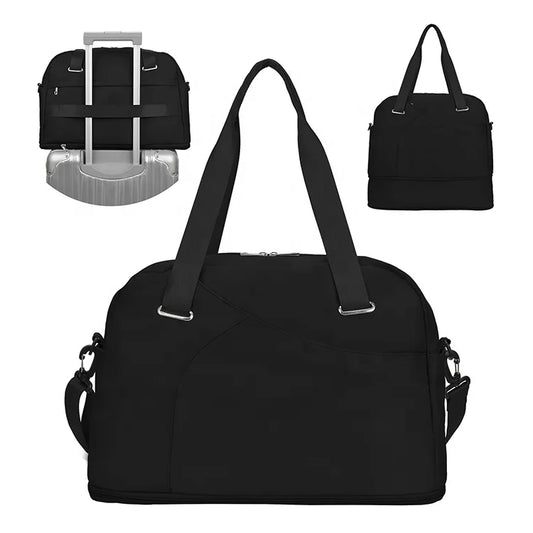 حقائب سفر عصرية للنساء  قابلة للطي مضادة للماء طقم حقائب منظمة للأمتعة