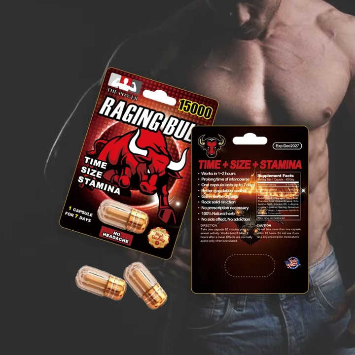 Bull capsules for men 