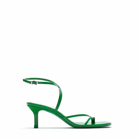 Women's square-toe high heel 