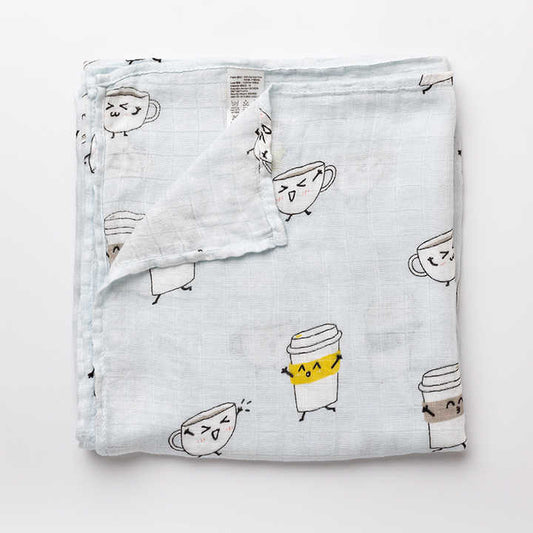 Muslintree Wholesale Cute Printed Baby-بطانية أطفال مطبوعة
