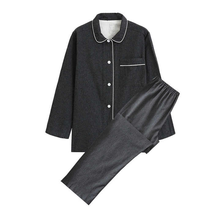 Men's loose cotton pajamas 