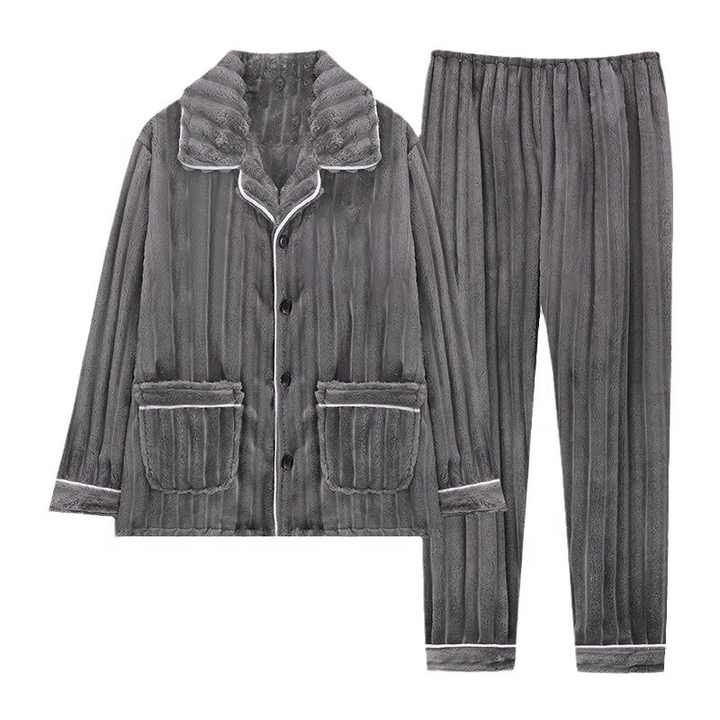 New Style Polyester Coral Fleece Men's Suit 