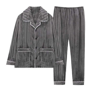 New Style Polyester Coral Fleece Men's Suit 