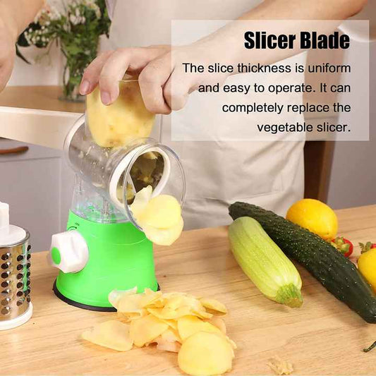 قطاعة خضراوات حلزونية متعددة الاستخدامات - Multi-purpose spiral vegetable slicer